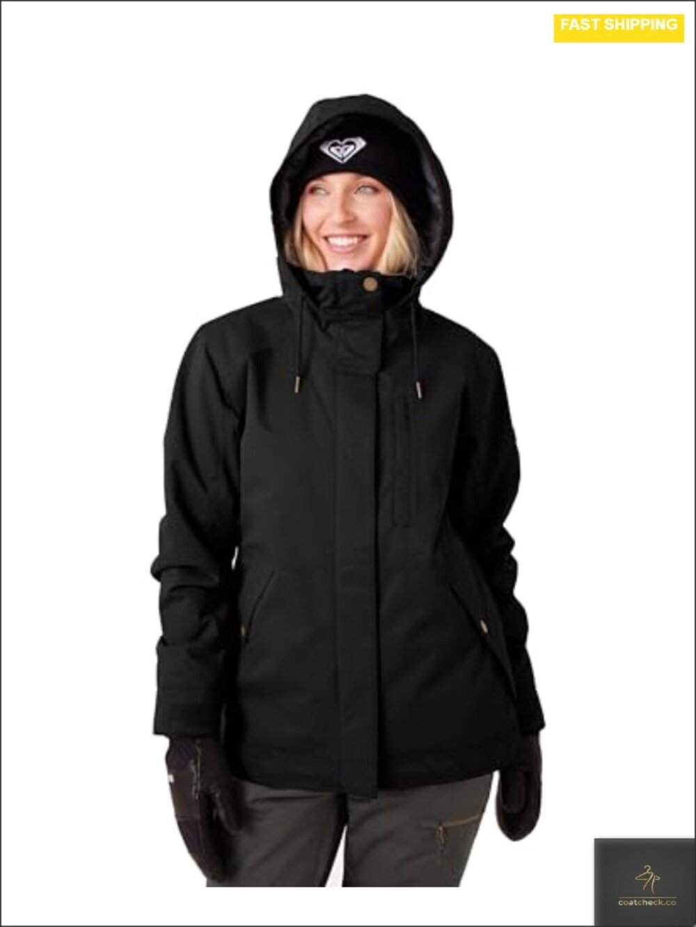 10K Waterproof Insulated Ski Snowboard Jacket, Tailored Fit, PFAS-Free